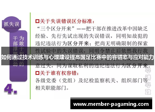 如何通过技术训练与心理建设提高国足比赛中的容错率与应对能力